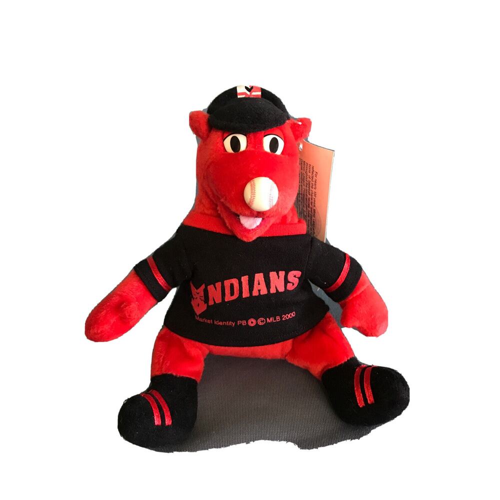 Indianapolis Indians Rowdie Bear Mascot MiLB Stuffed Plush 2000